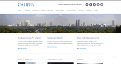 Desktop Screenshot of caliper.com.mx