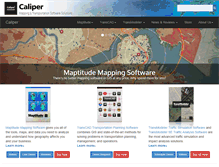 Tablet Screenshot of caliper.com